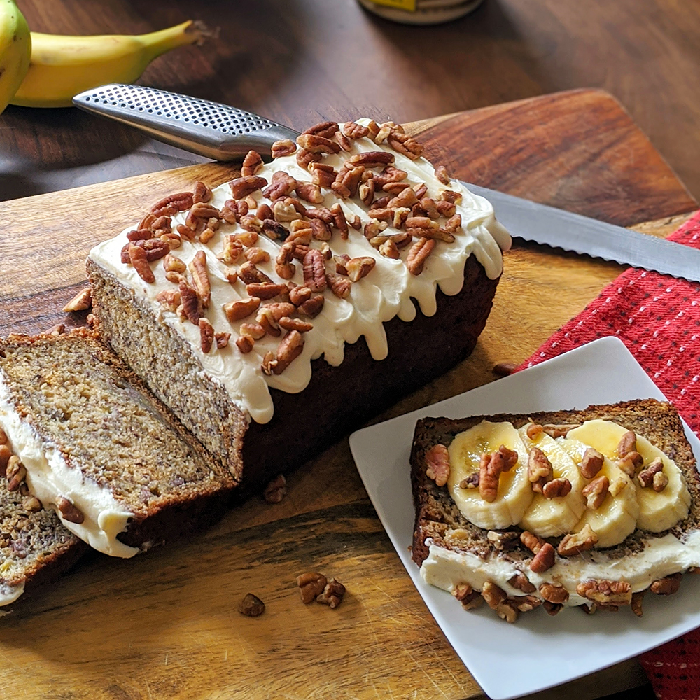 Banana Bread z ovesných vloček