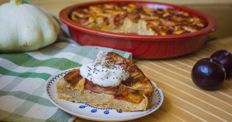 Podzimní FIT koláč